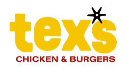 Tex's Chicken & Burgers logo