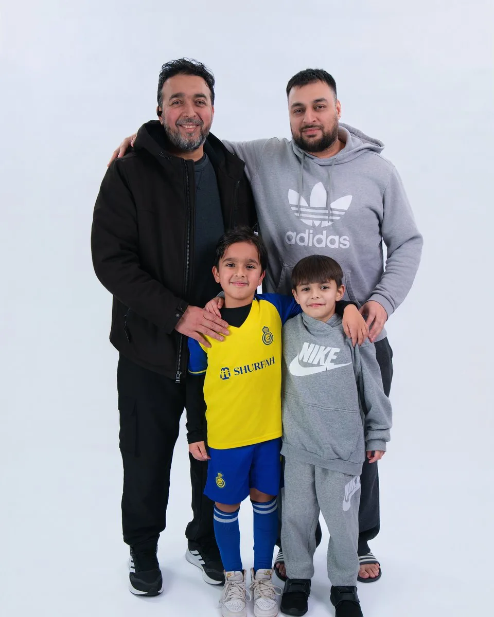 An Afghan American family at AASL Media Day