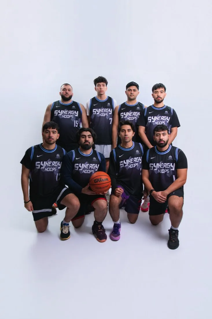 Synergy Hoops team photo, AASL Basketball League